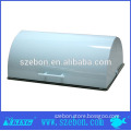 Portable Stainless Steel Bread Bin with Roll Top Door